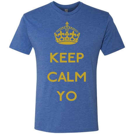 Keep Calm Yo Men's Triblend T-Shirt