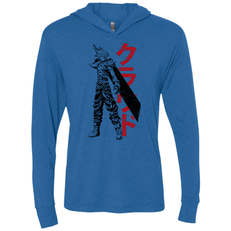 Mercenary Triblend Long Sleeve Hoodie Tee