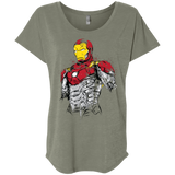 Ironman - Mark XLVII Armor Triblend Dolman Sleeve