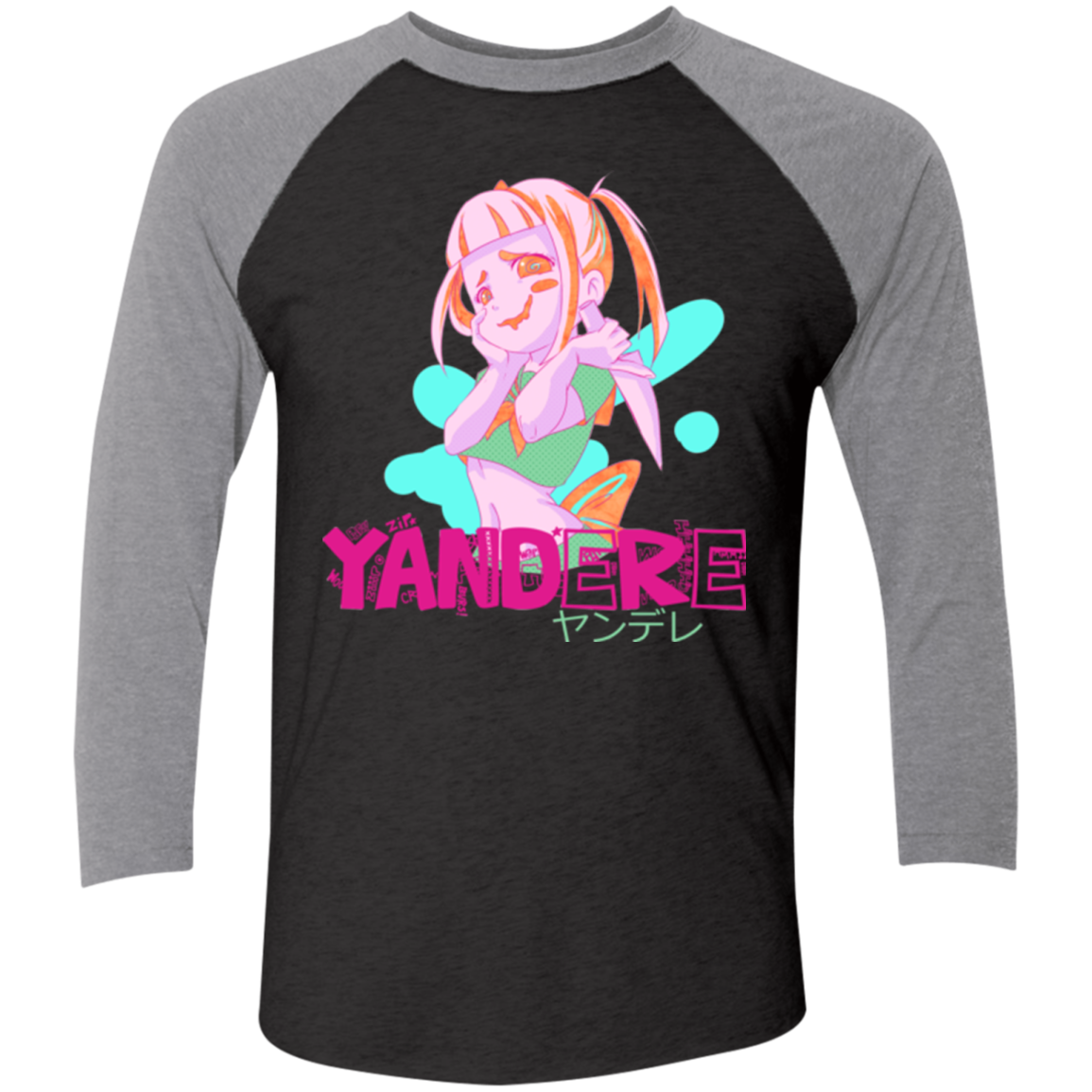 Yandere Triblend 3/4 Sleeve