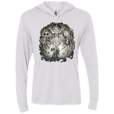 Dracos Nightmare Triblend Long Sleeve Hoodie Tee