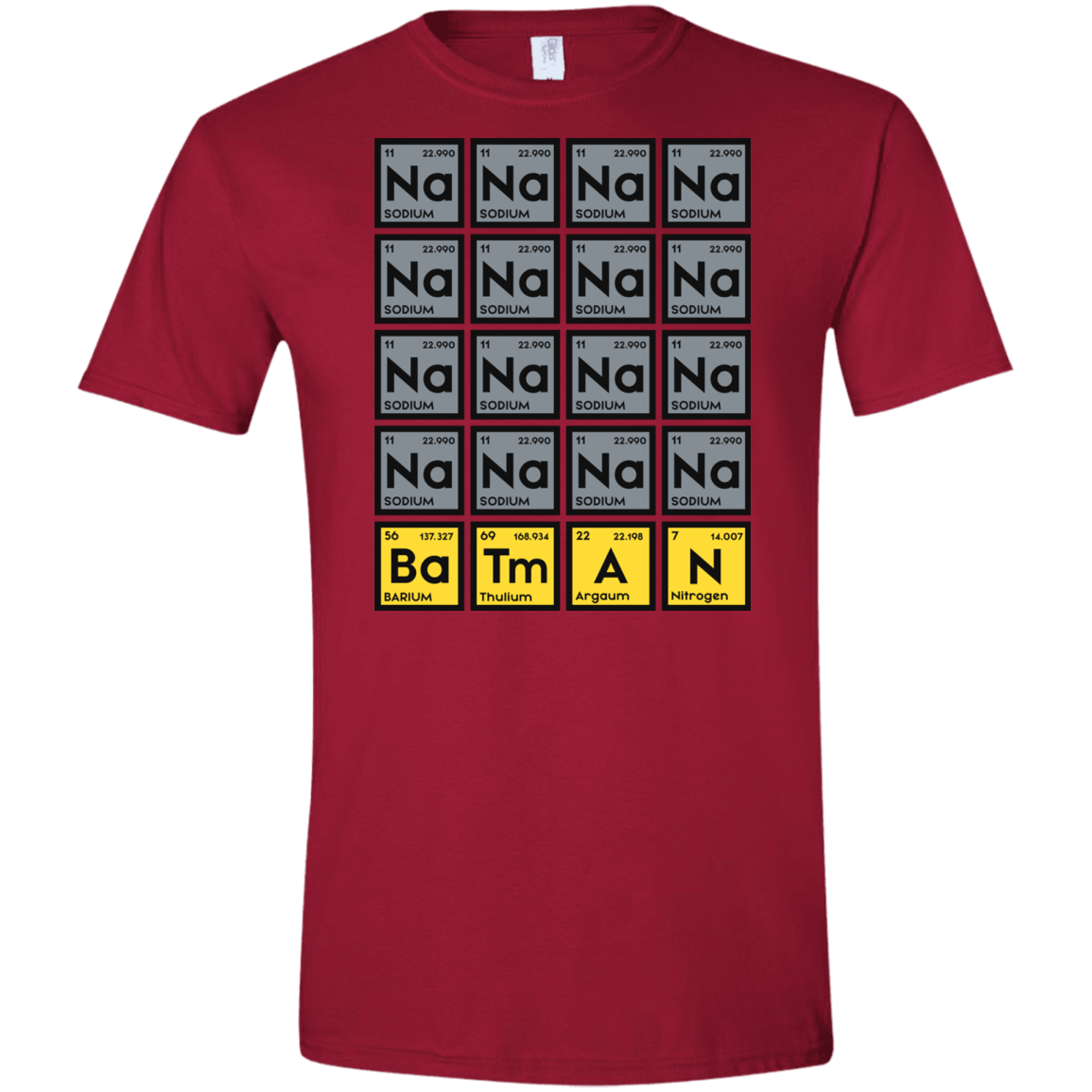 Batmanium Men's Semi-Fitted Softstyle