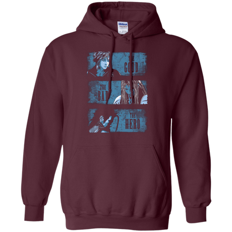 The Good the Bad and the Hero Pullover Hoodie