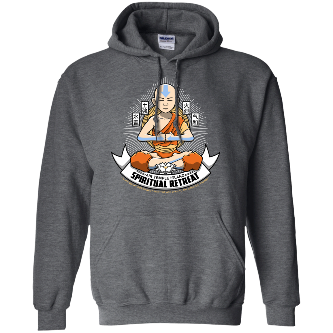 SPIRITUAL RETREATT Pullover Hoodie