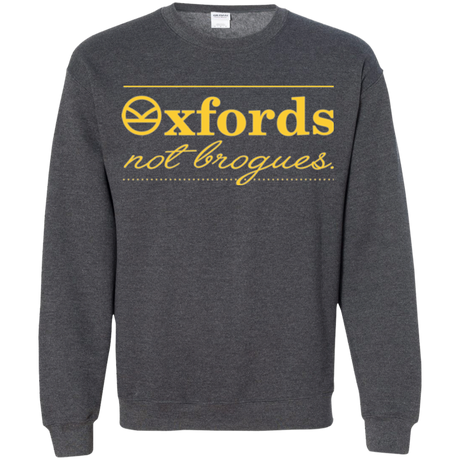 Oxfords Not Brogues Crewneck Sweatshirt