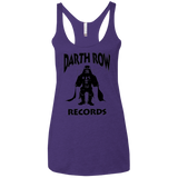 Darth Row Records Women's Triblend Racerback Tank