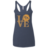 LOVE TWIN PEAKS Women's Triblend Racerback Tank