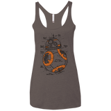 BB-8 Plan Women's Triblend Racerback Tank