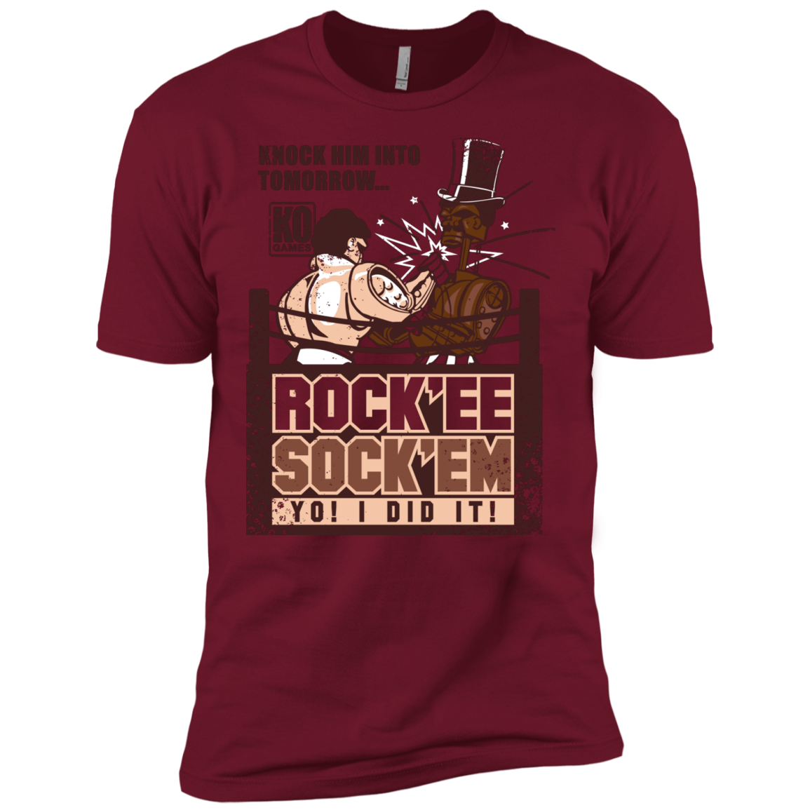 Rockee Sockem Men's Premium T-Shirt