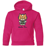 Hello Fox Youth Hoodie