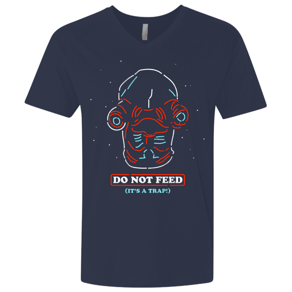 Do Not Feed Men's Premium V-Neck