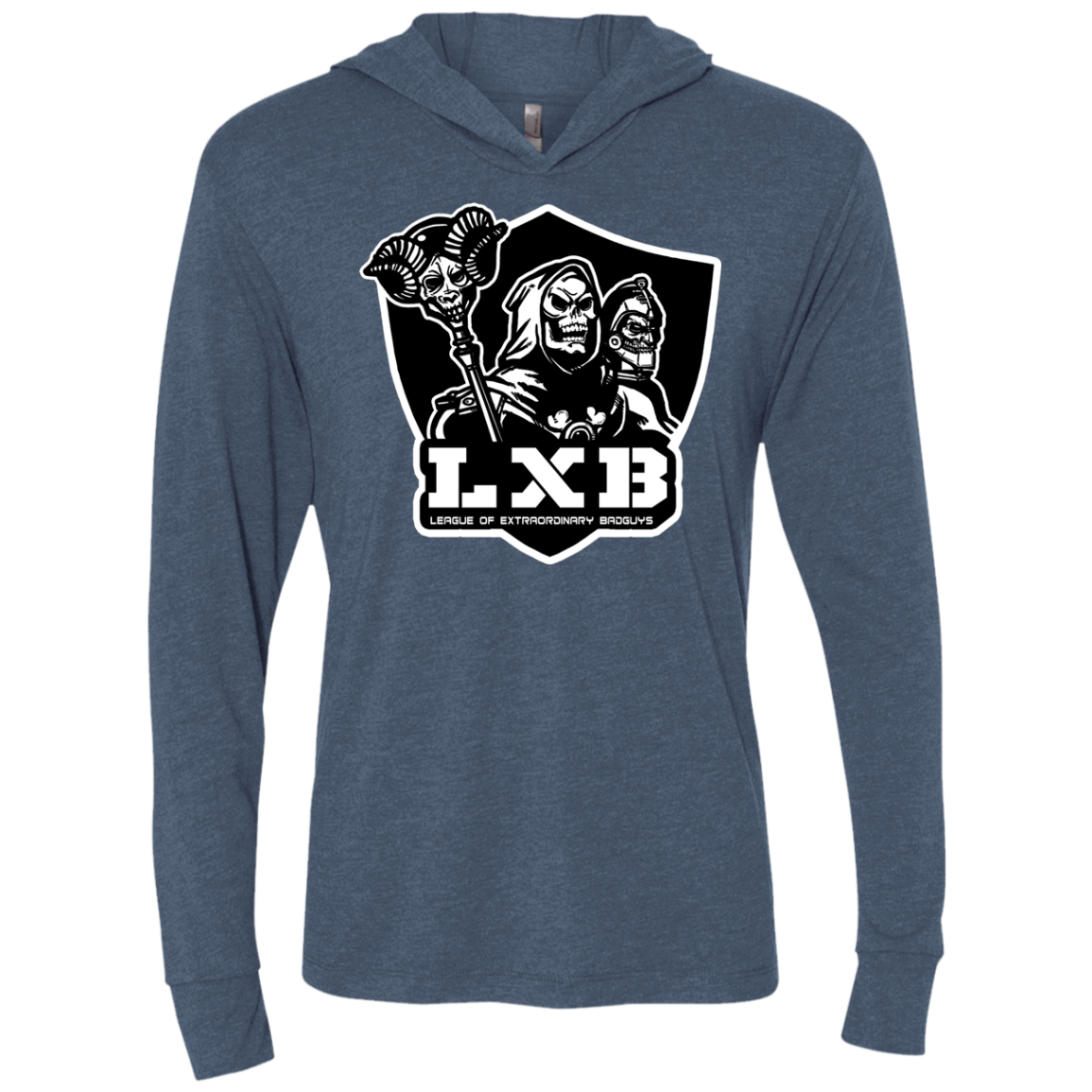 LXB Triblend Long Sleeve Hoodie Tee