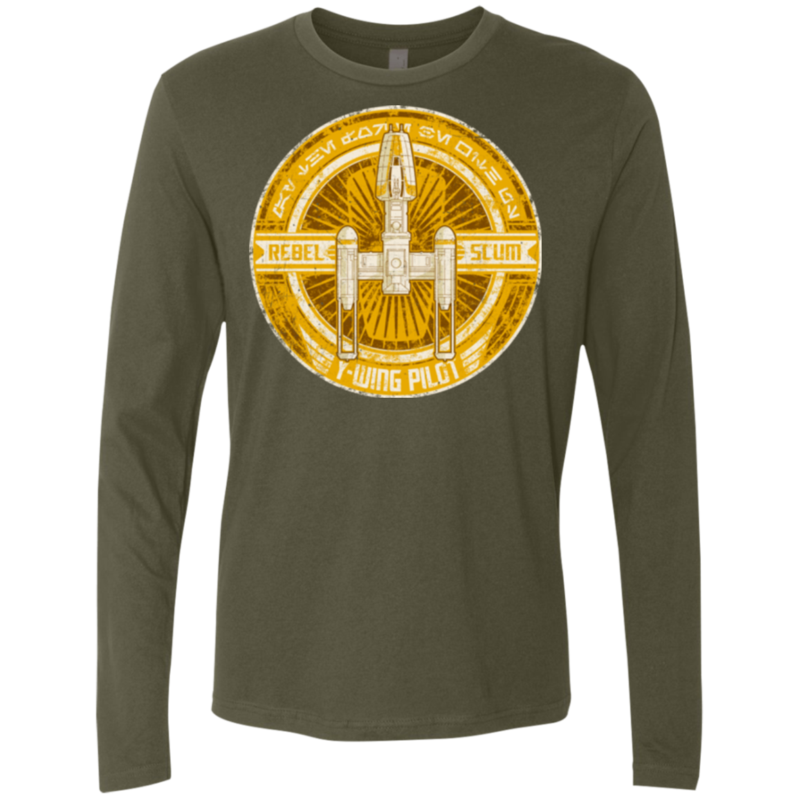 Y-Wing Scum Men's Premium Long Sleeve