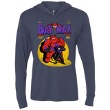 Baymax Number 9 Triblend Long Sleeve Hoodie Tee