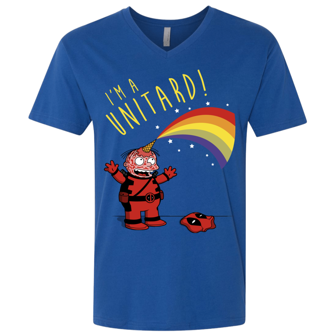 unitard-Raffiti Men's Premium V-Neck