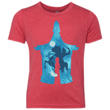 Chinese Portrait Youth Triblend T-Shirt