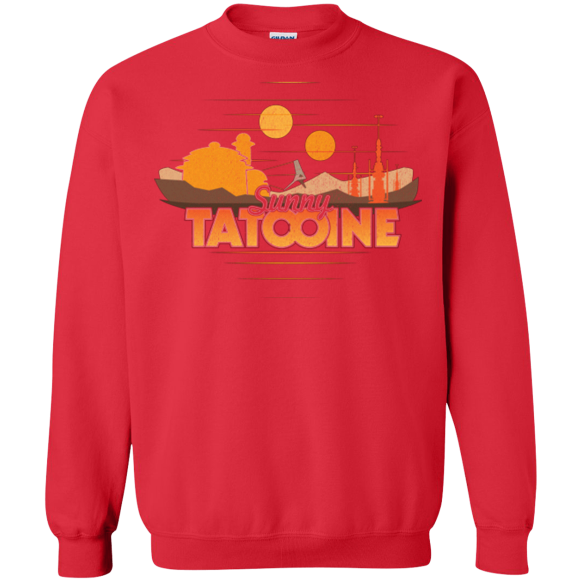 Sunny Tatooine Crewneck Sweatshirt