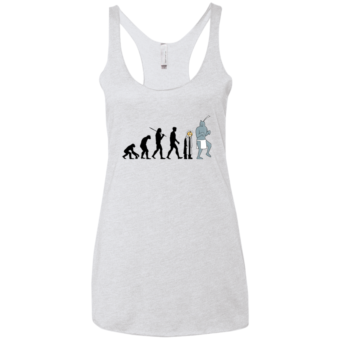 Don't Call Me Shorty Women's Triblend Racerback Tank