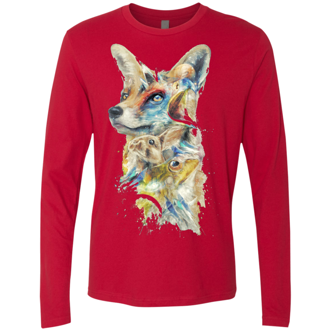 Heroes of Lylat Star Fox Men's Premium Long Sleeve