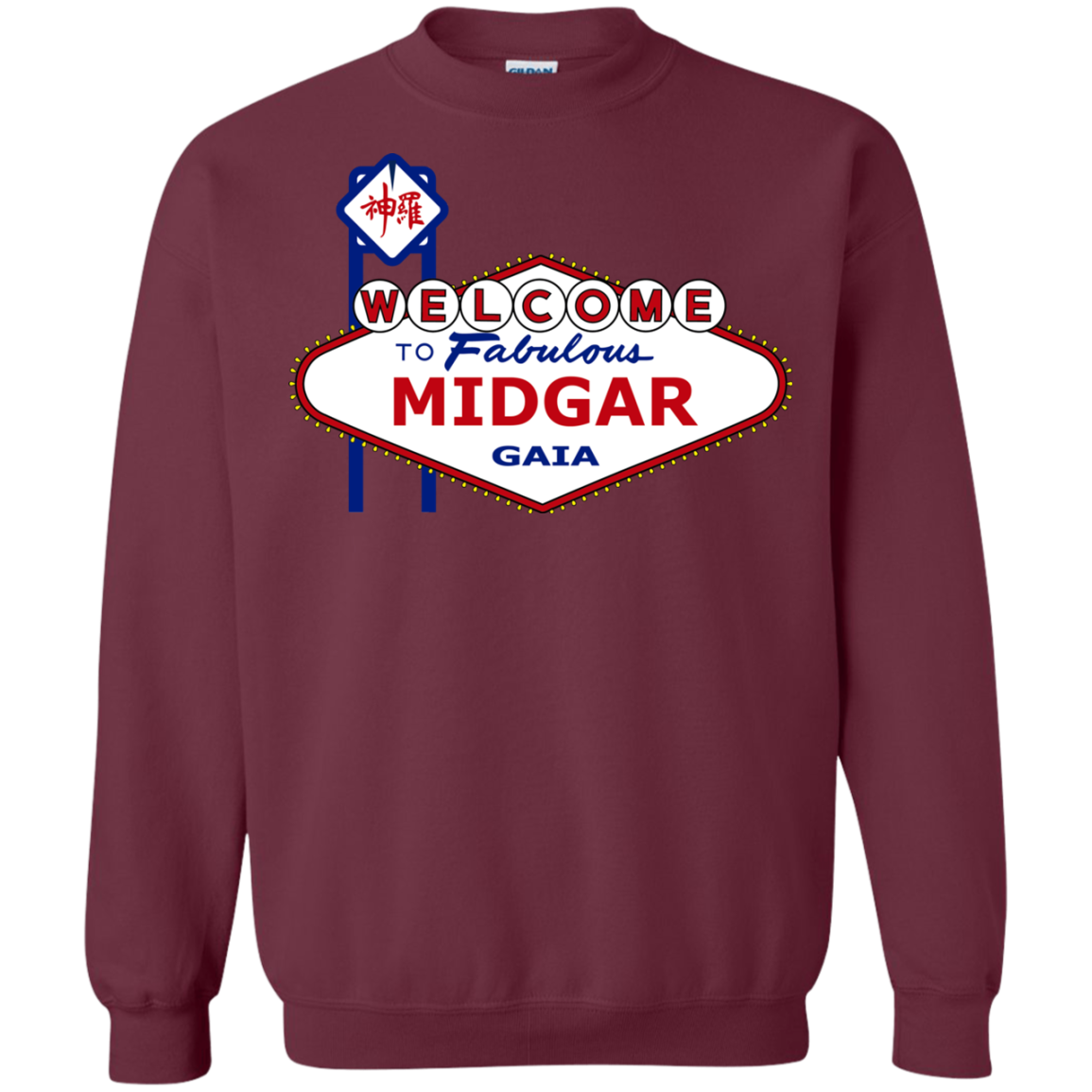 Viva Midgar Crewneck Sweatshirt