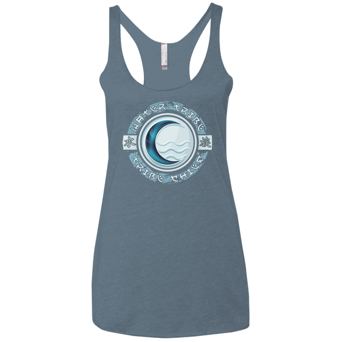 Water Tribe Chief Women's Triblend Racerback Tank
