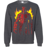 Red Hero Crewneck Sweatshirt