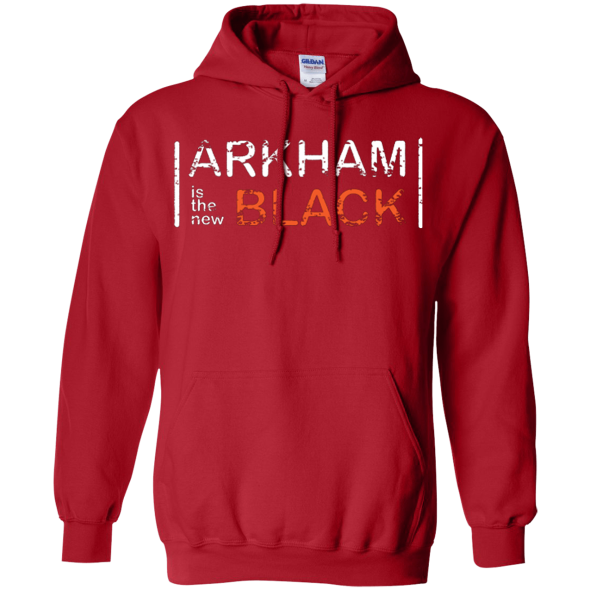 Arkham Black Pullover Hoodie