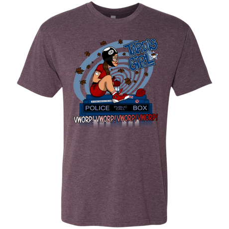 Tardis Girl Men's Triblend T-Shirt