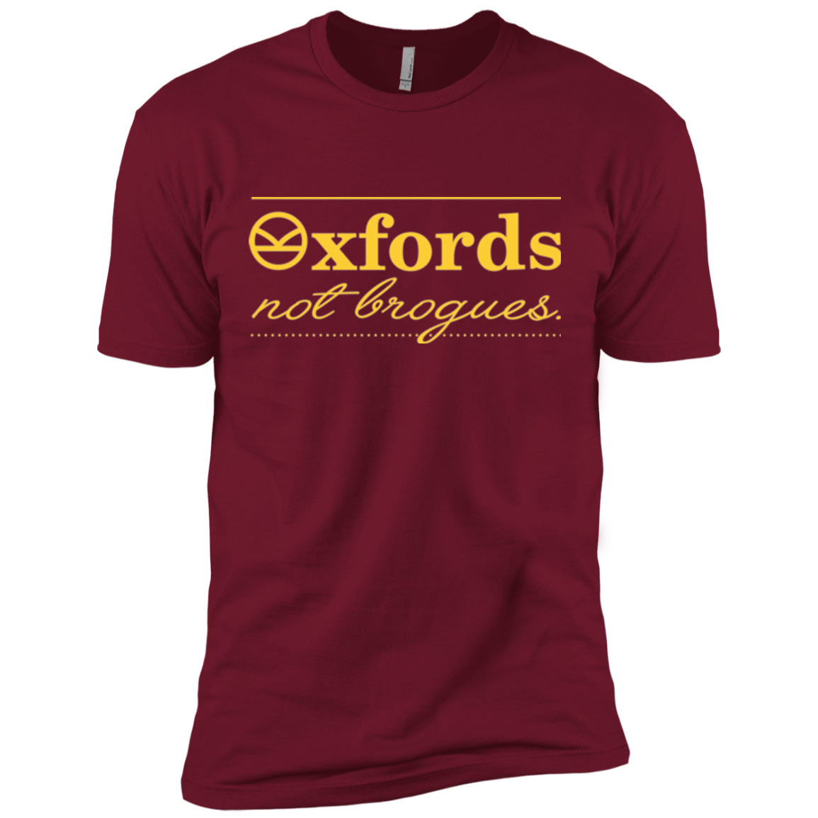 Oxfords Not Brogues Men's Premium T-Shirt