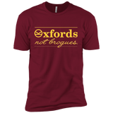 Oxfords Not Brogues Men's Premium T-Shirt