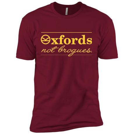 Oxfords Not Brogues Men's Premium T-Shirt