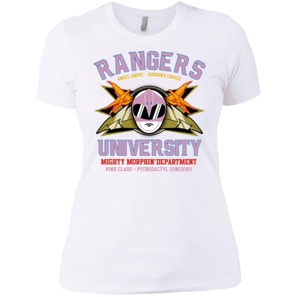 Rangers U Pink Ranger Women's Premium T-Shirt
