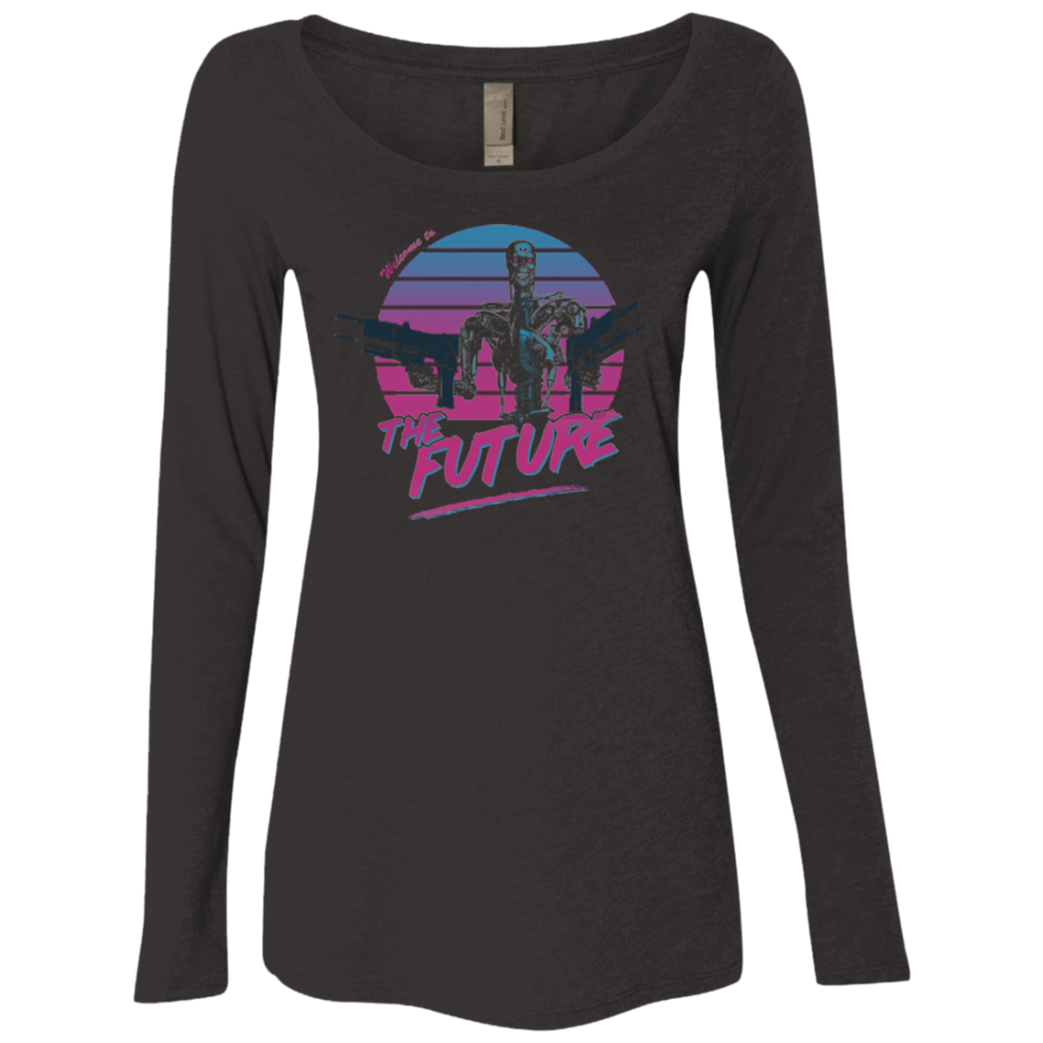 Welcome to the Future Women's Triblend Long Sleeve Shirt