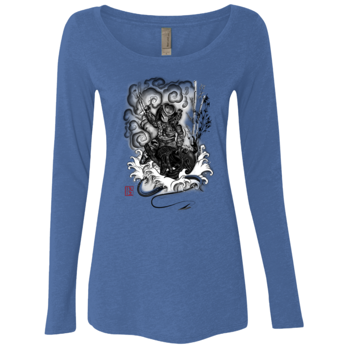 The hunter and the demon Women's Triblend Long Sleeve Shirt
