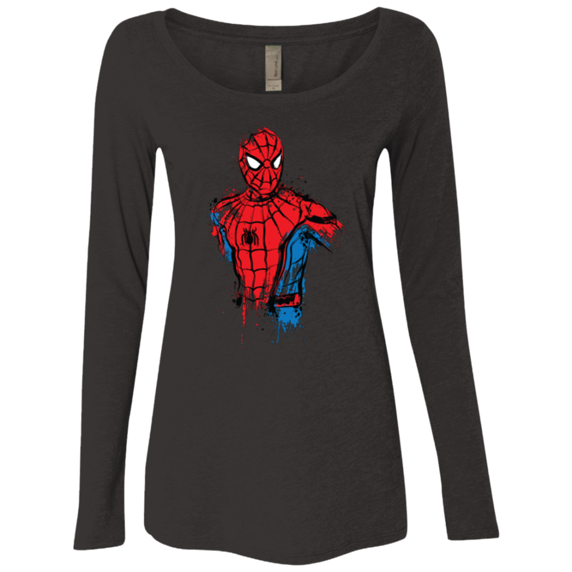 Spiderman- Friendly Neighborhood Women's Triblend Long Sleeve Shirt
