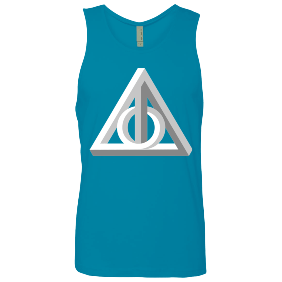 Deathly Impossible Hallows Men's Premium Tank Top