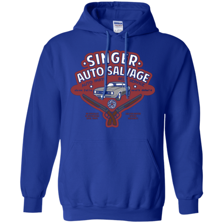 Singer Auto Salvage Pullover Hoodie