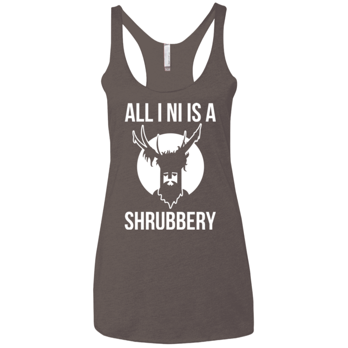 All I Ni Women's Triblend Racerback Tank