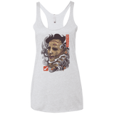 Oni Leather Mask Women's Triblend Racerback Tank