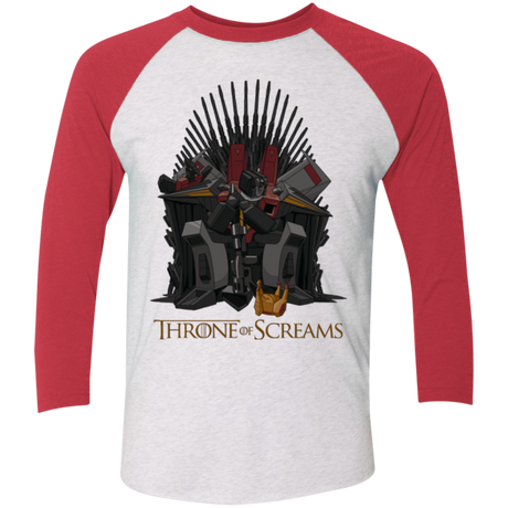 Throne Of Screams Men's Triblend 3/4 Sleeve