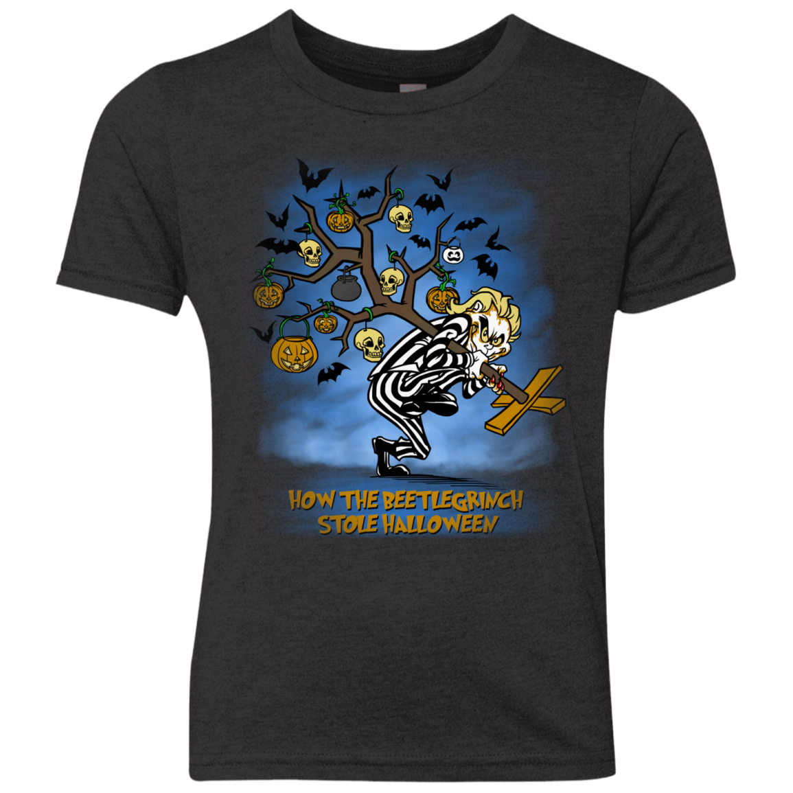 Beetlegrinch Youth Triblend T-Shirt