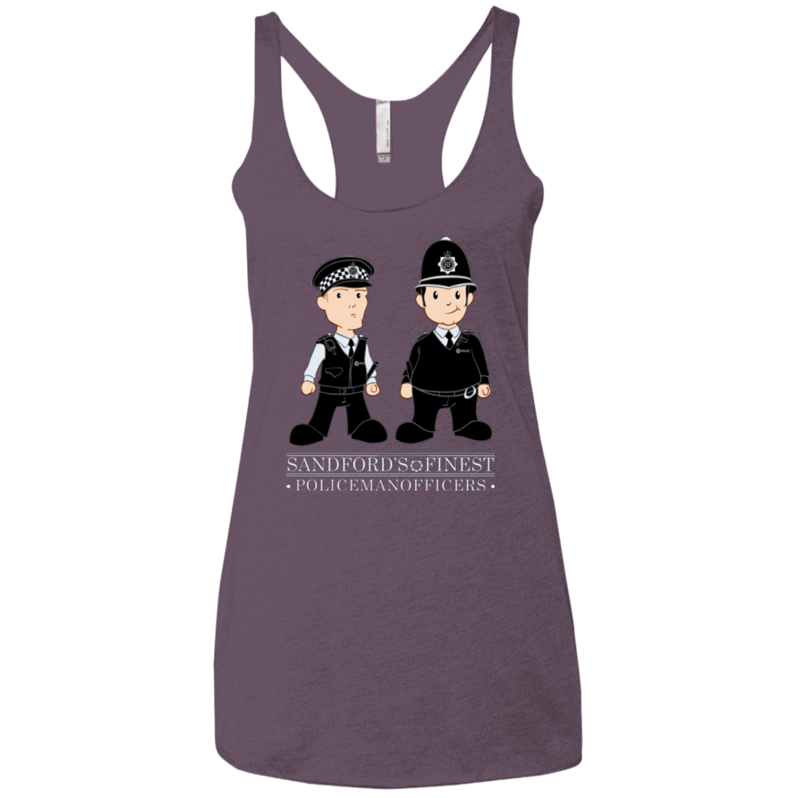 Hot Fuzz Women's Triblend Racerback Tank