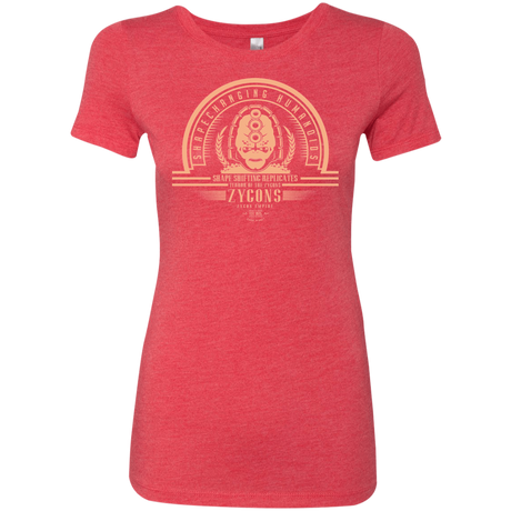 Who Villains Zygons Women's Triblend T-Shirt