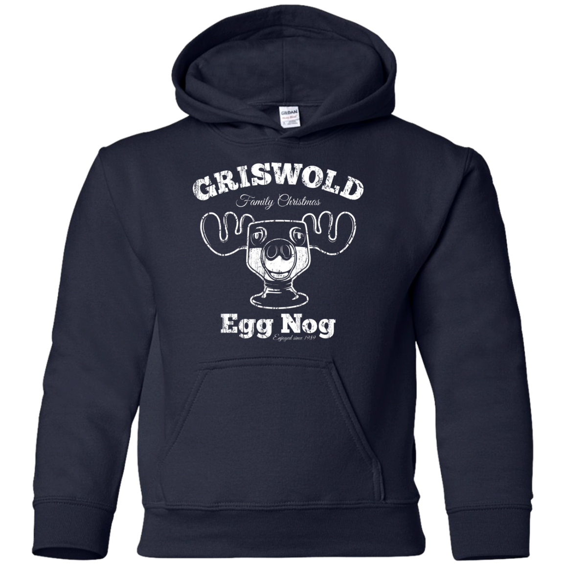 Griswold Christmas Egg Nog Youth Hoodie