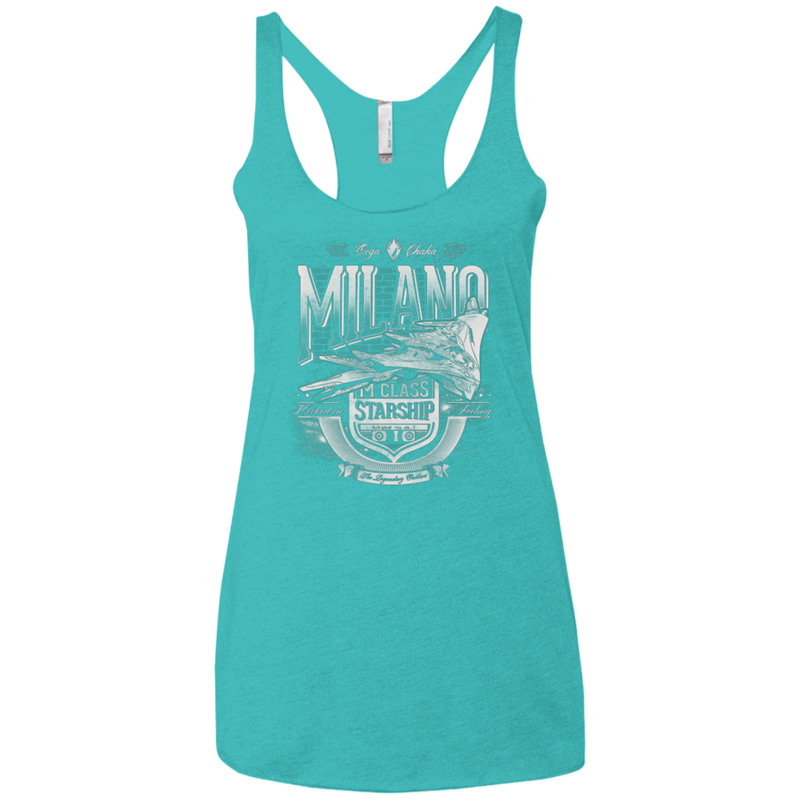 Ooga Chaka Women's Triblend Racerback Tank