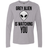 Grey Alien Men's Premium Long Sleeve