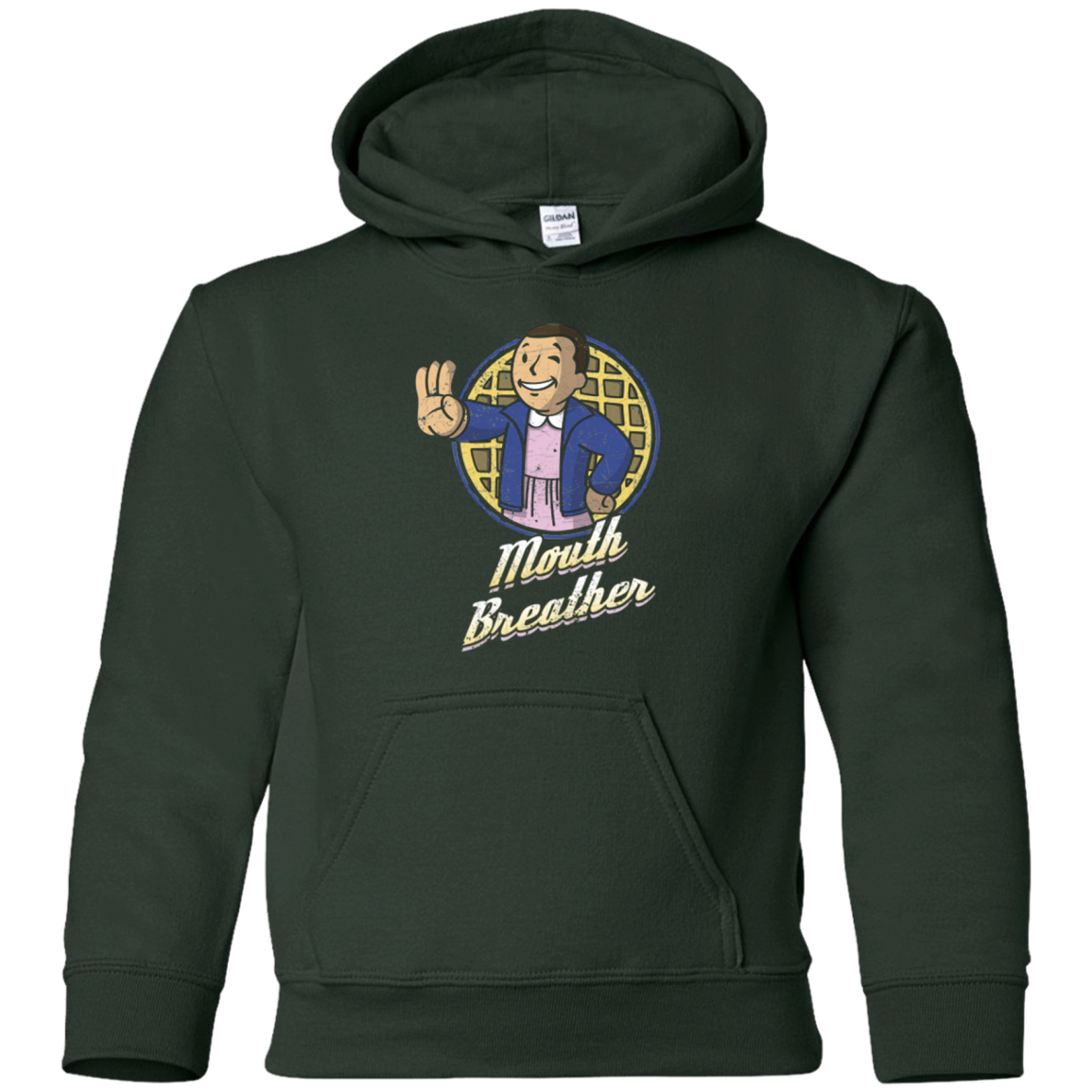 Mouth Breather Youth Hoodie