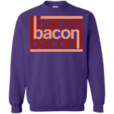 Bacon-Bacon-Bacon Crewneck Sweatshirt