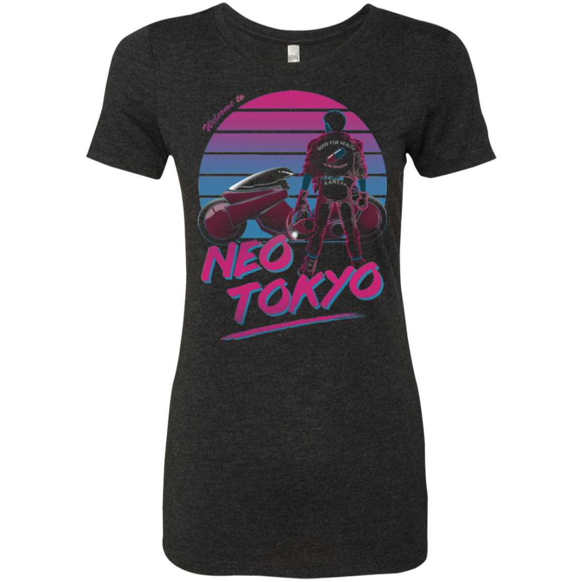 Welcome to Neo Tokyo Women's Triblend T-Shirt