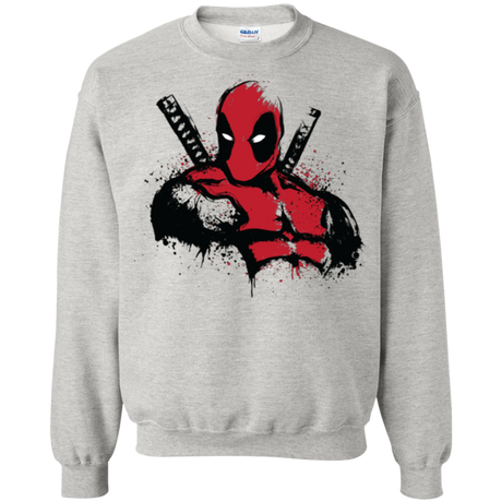 The Merc in Red Crewneck Sweatshirt